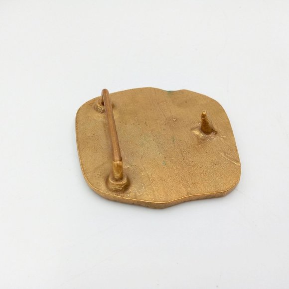 Guitar Banjo Player Belt Buckle Covered Wagon Travelling Singer Vintage Country - Picture 6 of 6